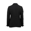 Silk One Button Tuxedo - Black