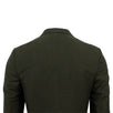 Linen Double Breasted Suit - Green