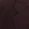 Wool Blend Two Button Suit - Maroon