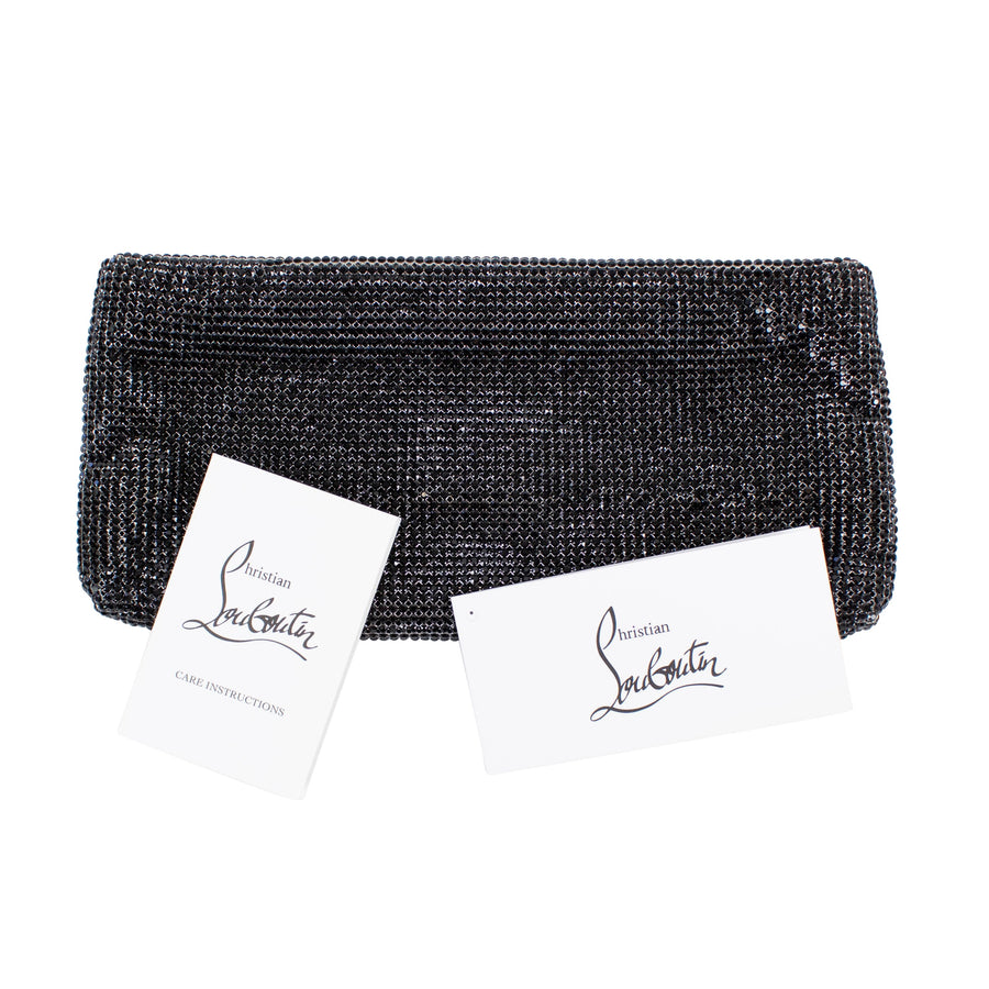 Crystal Maykimay Clutch Purse - Black