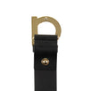 Oversized Single 'Gancio' Belt - Black