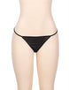 Diamond Back Black G-String