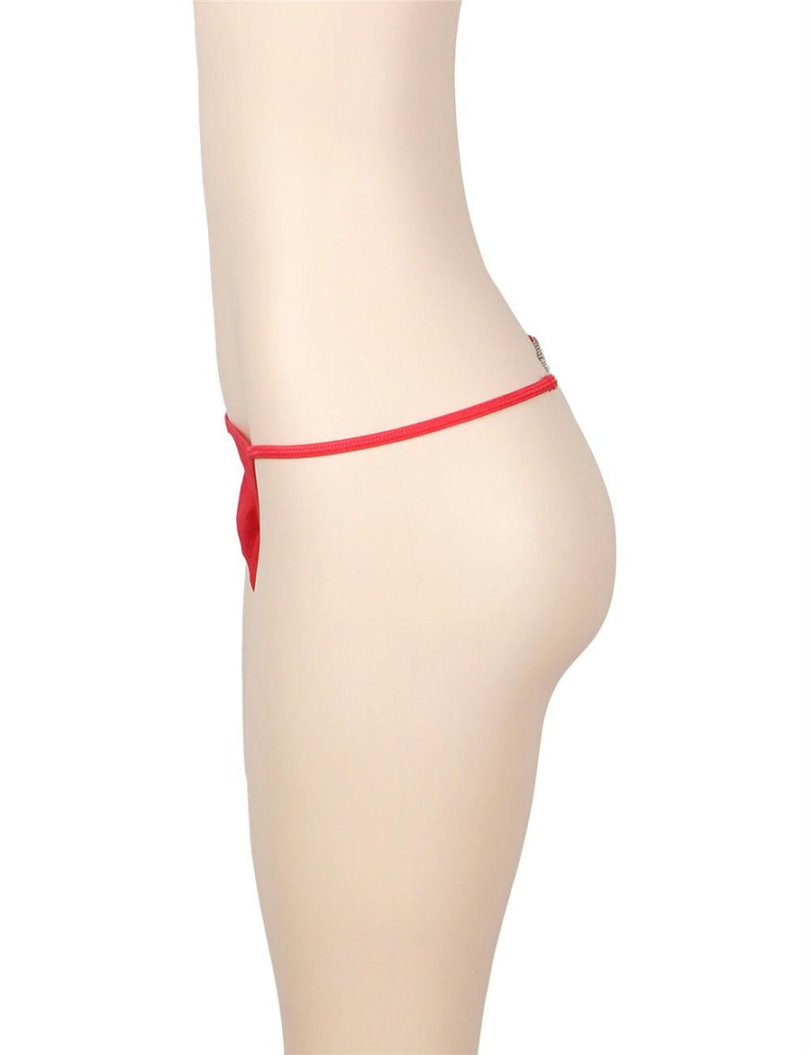 Diamond Back Red G-String