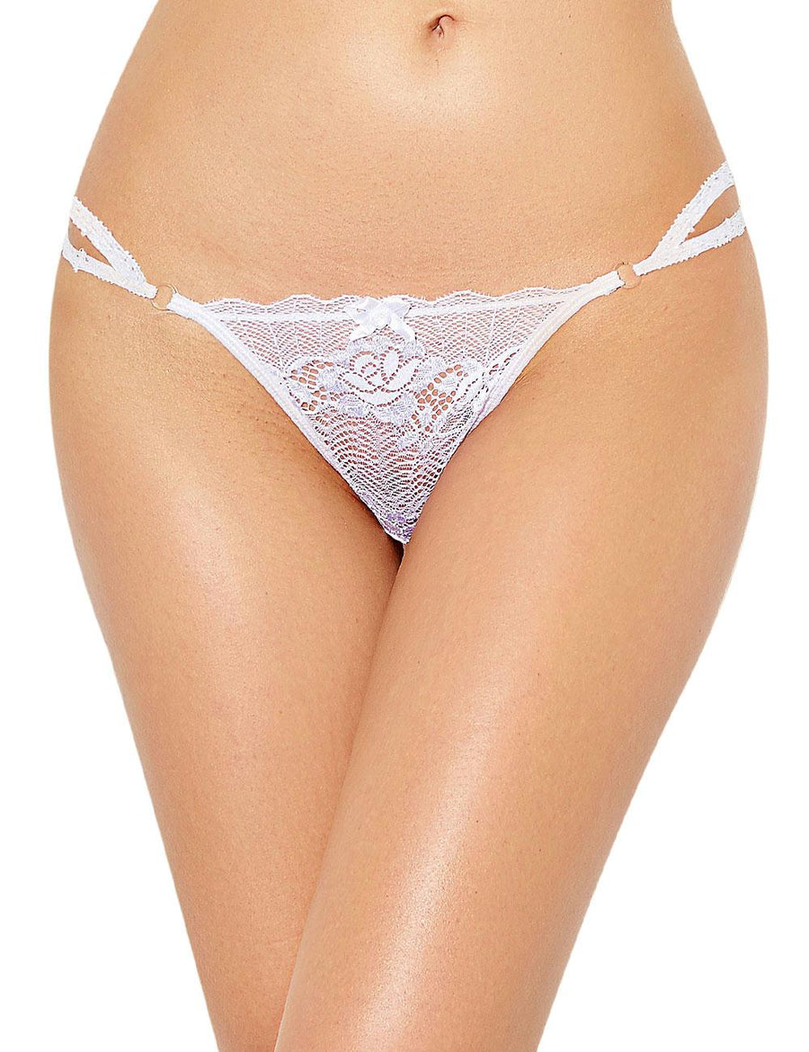 White Sweet Lace G-string