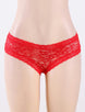 Sexy Red Lace Underwear