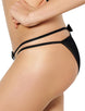 Black Comfy Transparent Net Panty