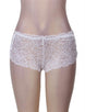 Sexy High Waist Floral Lace Strappy White Panty