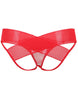 Red Hollowed Out Ladies' Panty