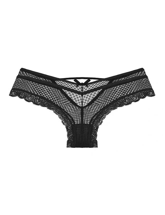 Black Lace Out Ladies' Panty