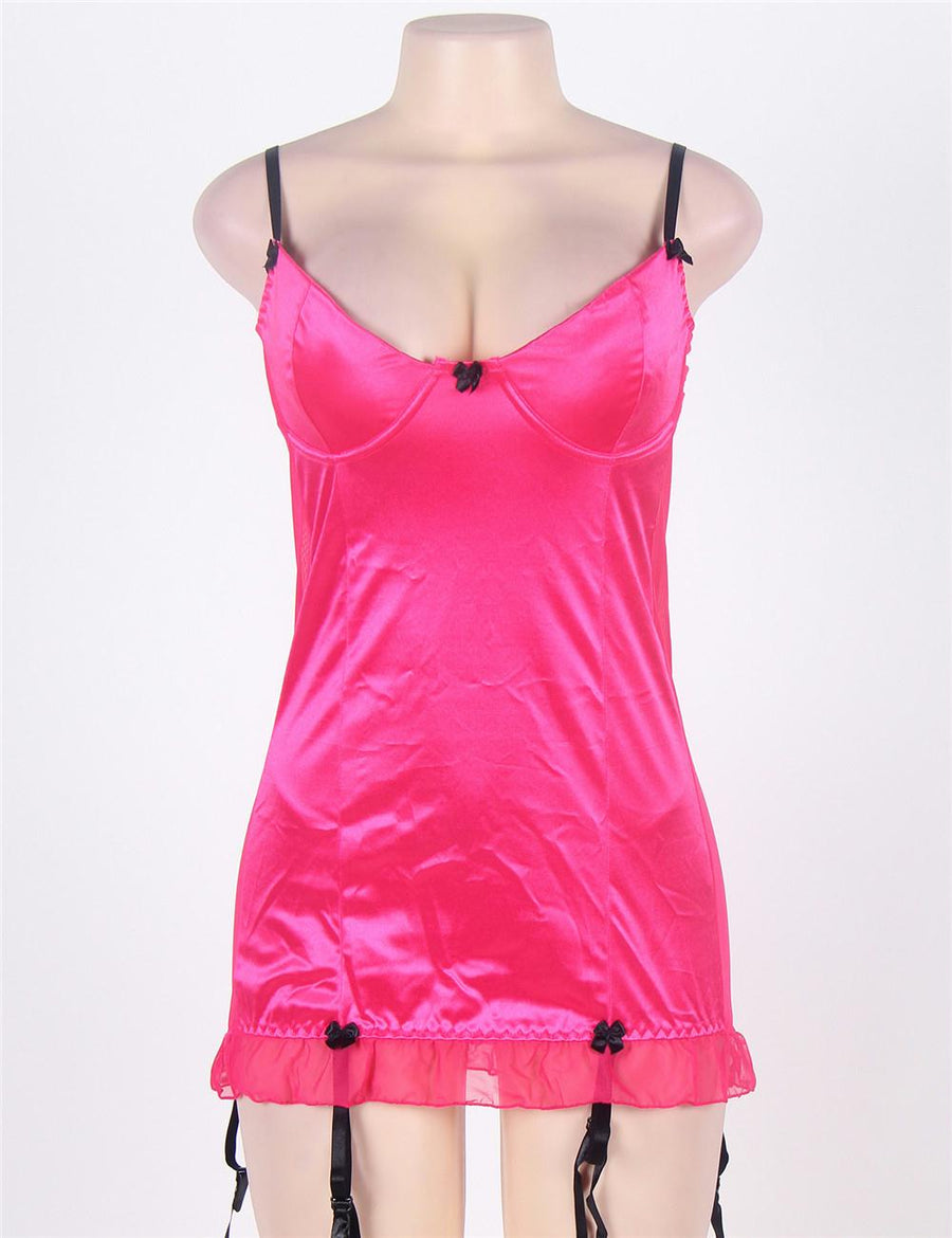 Clearance Sale Rosy Close Round Back Babydoll