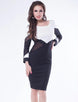 Mesh Panelled Dress*