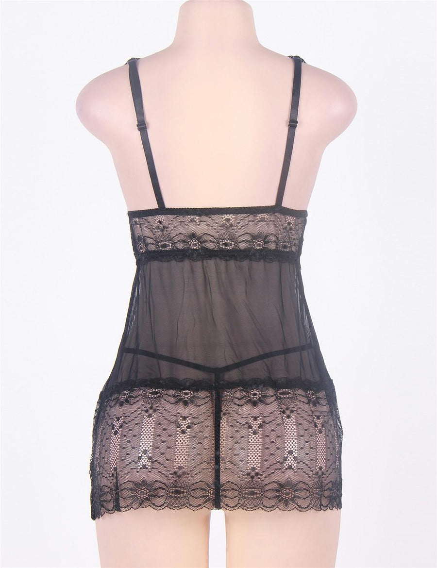 Sheer Mesh Babydoll