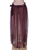 Dignity Purple Transparent Skirt