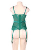 Seduction Green Lace Transparente Sexy Babydoll