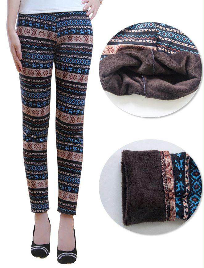 Winter thicken female leggings