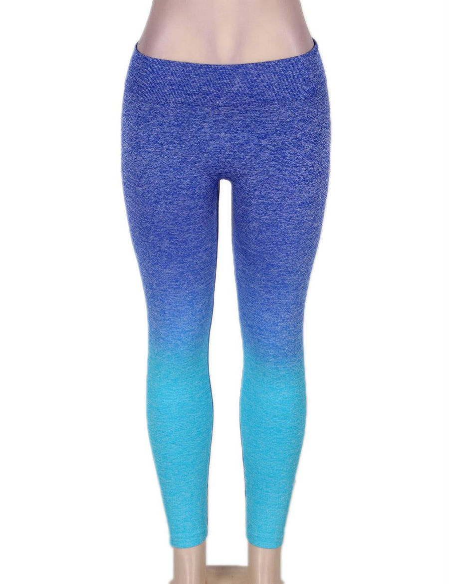 Blue Gradual Change GYM Legging