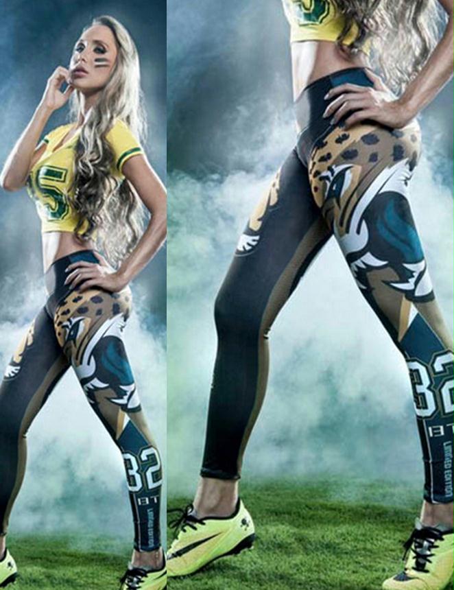 Jacksonville Jaguars printing Leggings