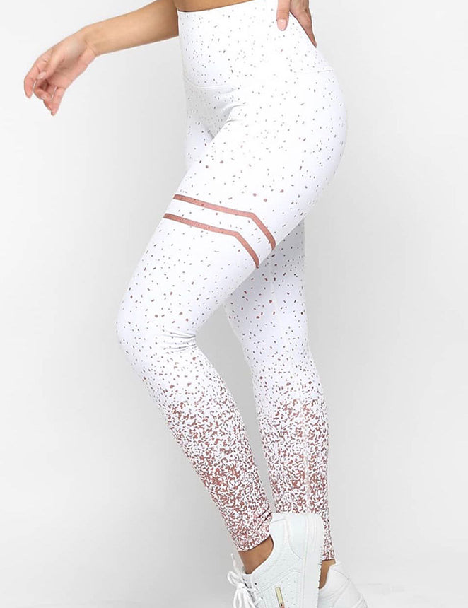 Personalized High Quality White Yoga Pants For Women