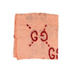 Logo 'GG Ghost' Printed Shawl Scarf - Pink