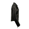 Leather Biker Jacket - Black