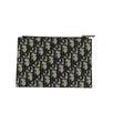 Alex Foxton Print Card Holder Pouch - Beige And Black