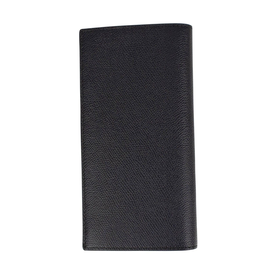 Calf Leather Bovine Wallet - Navy