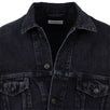 LGBQT Embroidered Denim Jacket - Black