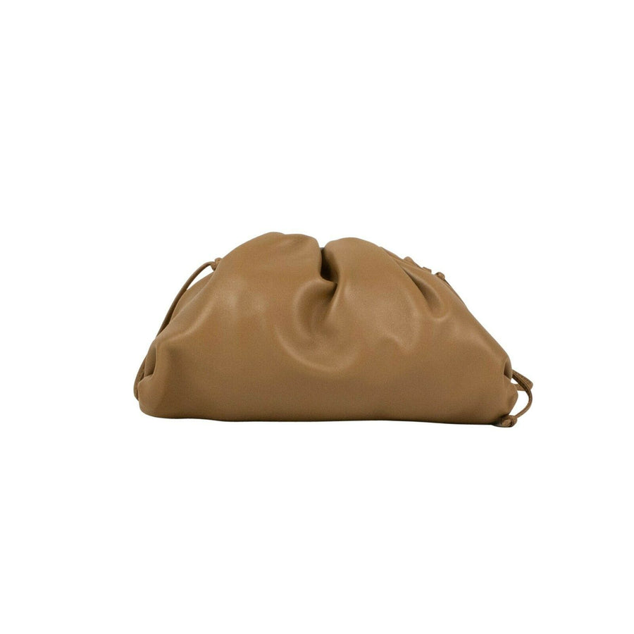 Leather 'The Mini Pouch' Clutch Bag - Camel