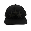 'Star Trucker' Baseball Cap - Black