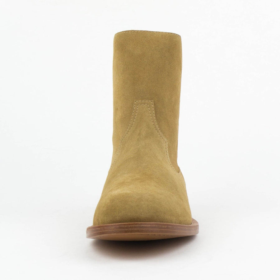 Suede Leather Shane Boots - Tan