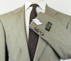 Windowpane Cashmere-Wool 2 Button Suit - Gray