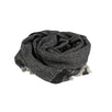 Dior Chevrons Wool Blend Scarf - Gray / Black