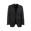 Plaid Wool Suit - Dark Gray