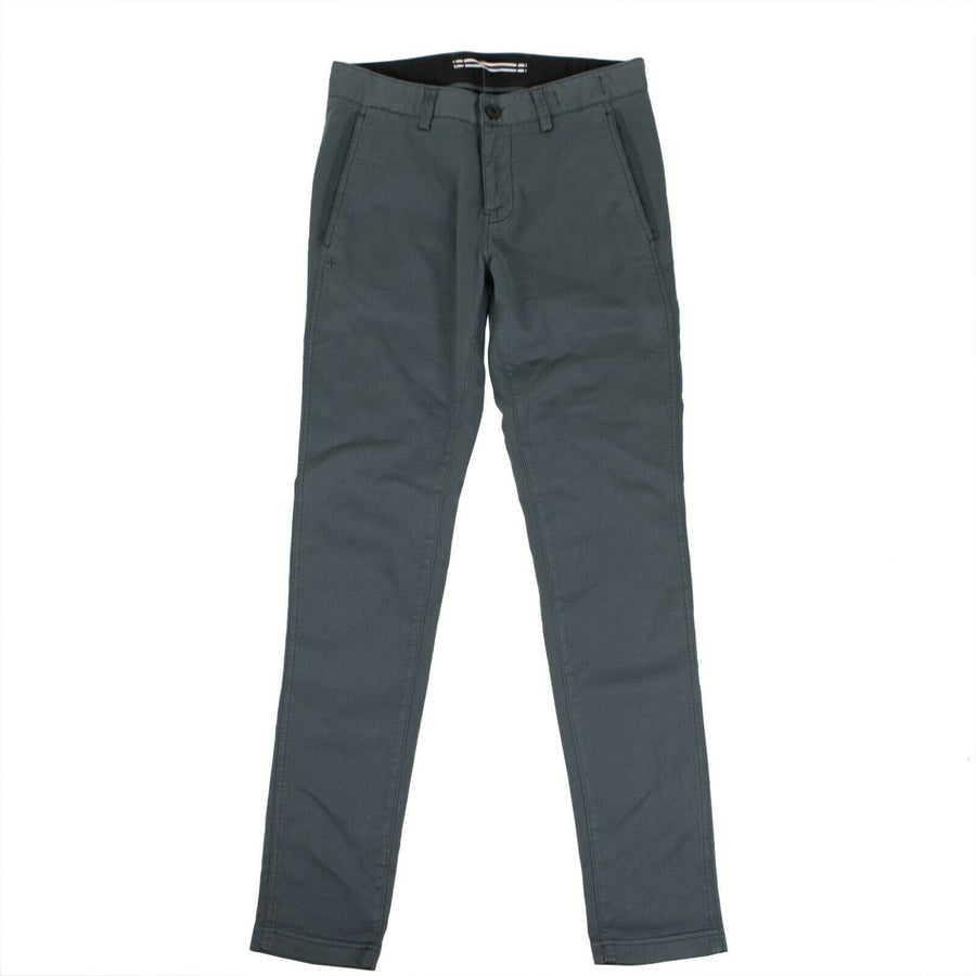 Slim Fit Chino Pants - Teal Blue