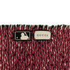 Wool NY Yankees Patch Tweed Scarf - Pink