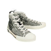 Animal Print 'B23' High-Top Sneakers - White