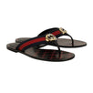 GG Thong Web Sandals - Blue And Red