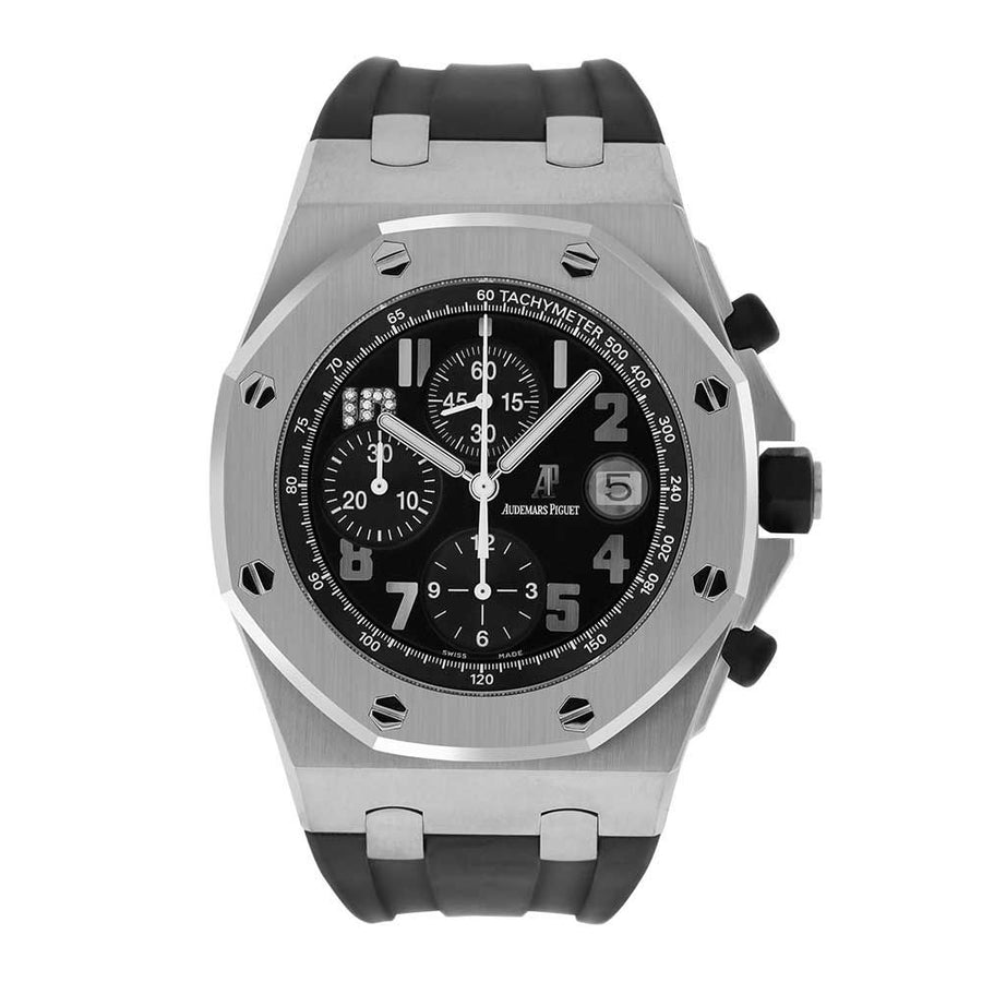 Audemars Piguet Royal Oak Offshore, Jay-Z Edition Stainless-Steel Black 42MM Chronograph 26055ST.OO.D002CR.01(PRE-OWNED)