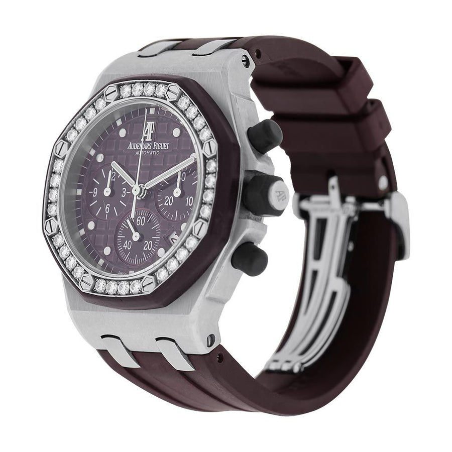 Audemars Piguet Royal Oak Offshore, Steel Gem 37MM Watch 26048SK.ZZ.D066CA.01(PRE-OWNED)