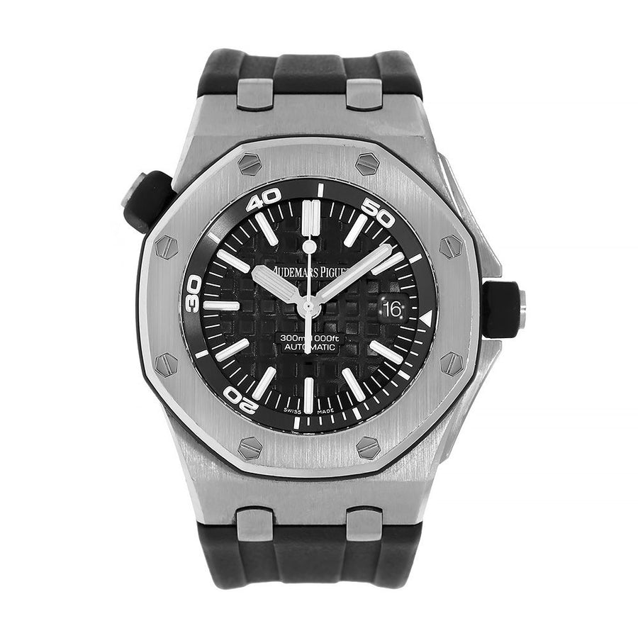 Audemars Piguet Royal Oak Offshore, Steel Black 42MM Diver 15710ST.OO.A002CA.01.(PRE-OWNED)