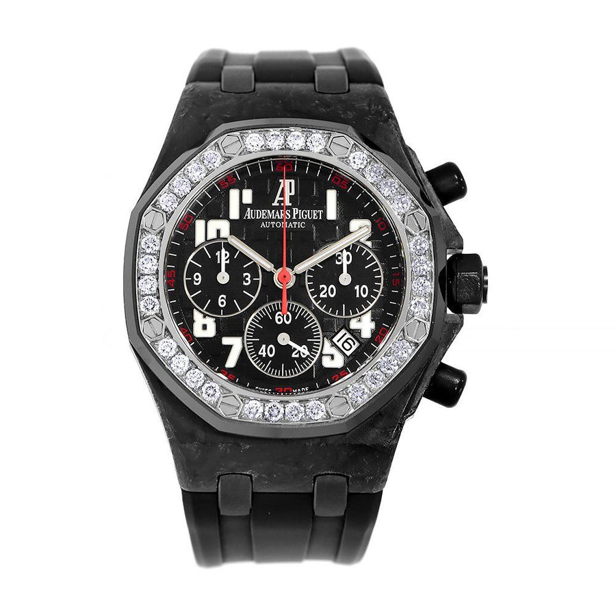 Audemars Piguet Royal Oak Offshore, Carbon 37MM Watch 26267FS.ZZ.D002CA.01(PRE-OWNED)