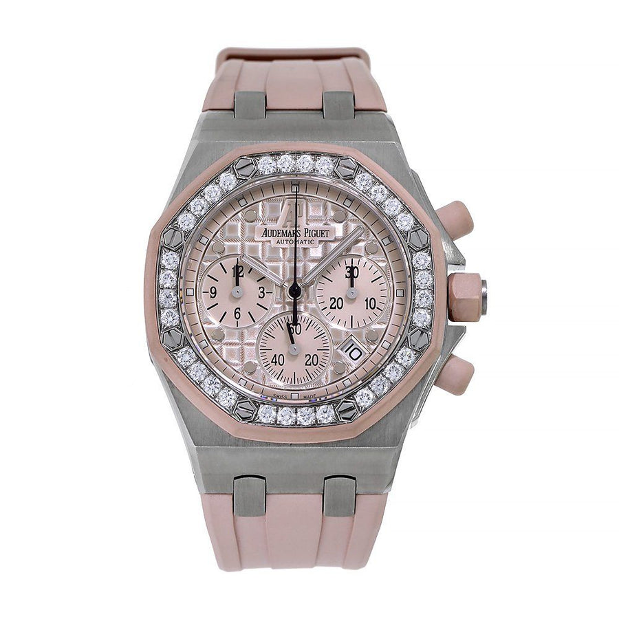 Audemars Piguet Royal Oak Offshore, Steel Pink Gem Watch 26048SK.ZZ.D082CA.01(PRE-OWNED)