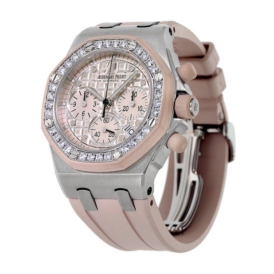 Audemars Piguet Royal Oak Offshore, Steel Pink Gem Watch 26048SK.ZZ.D082CA.01(PRE-OWNED)