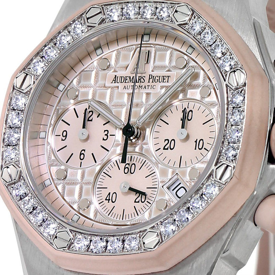 Audemars Piguet Royal Oak Offshore, Steel Pink Gem Watch 26048SK.ZZ.D082CA.01(PRE-OWNED)