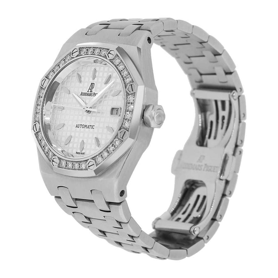 Audemars Piguet Royal Oak, Stainless Steel Diamond Self-winding 33MM Watch 77321ST.ZZ.1230ST.01