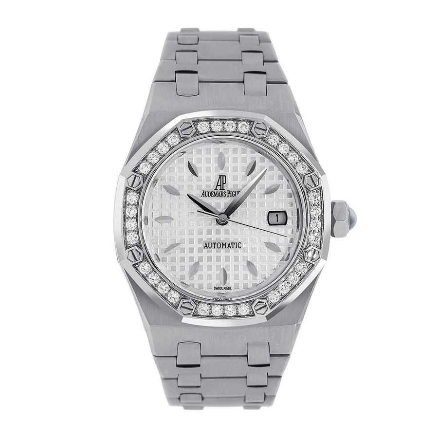 Audemars Piguet Royal Oak, Stainless Steel Diamond Self-winding 33MM Watch 77321ST.ZZ.1230ST.01