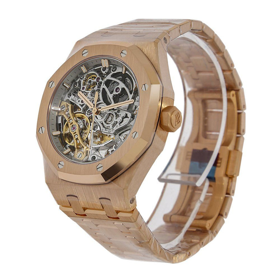 Audemars Piguet Royal Oak, Rose Gold Openworked 37MM Watch 15467OR.OO.1256OR.01