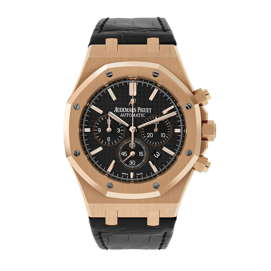 Audemars Piguet Royal Oak, Rose Gold Chronograph 41MM Watch 26320OR.OO.D002CR.01(PRE-OWNED)