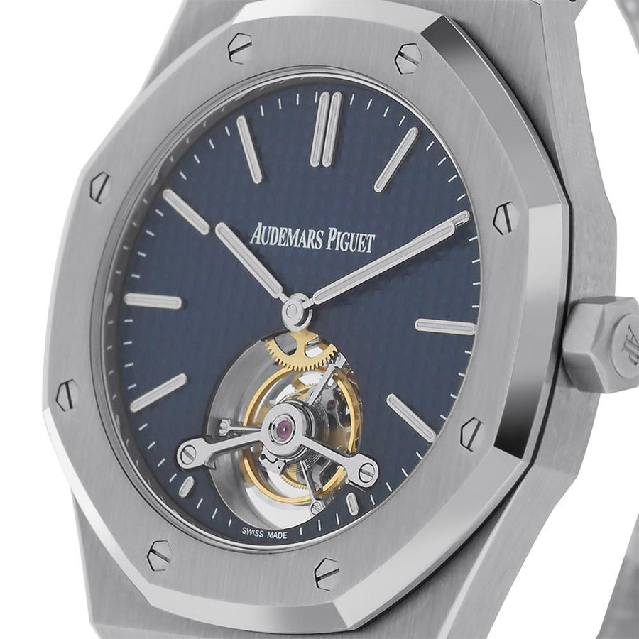 Audemars Piguet Royal Oak, Stainless-Steel Extra-Thin Tourbillon 41MM Watch 26510ST.OO.1220ST.01(PRE-OWNED)