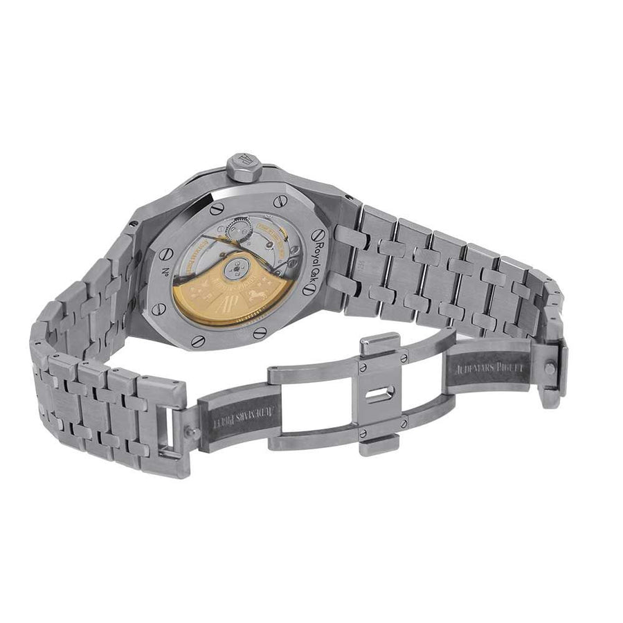 Audemars Piguet Royal Oak, Stainless-Steel White Dial 37MM Watch 15450ST.OO.1256ST.01(PRE-OWNED)